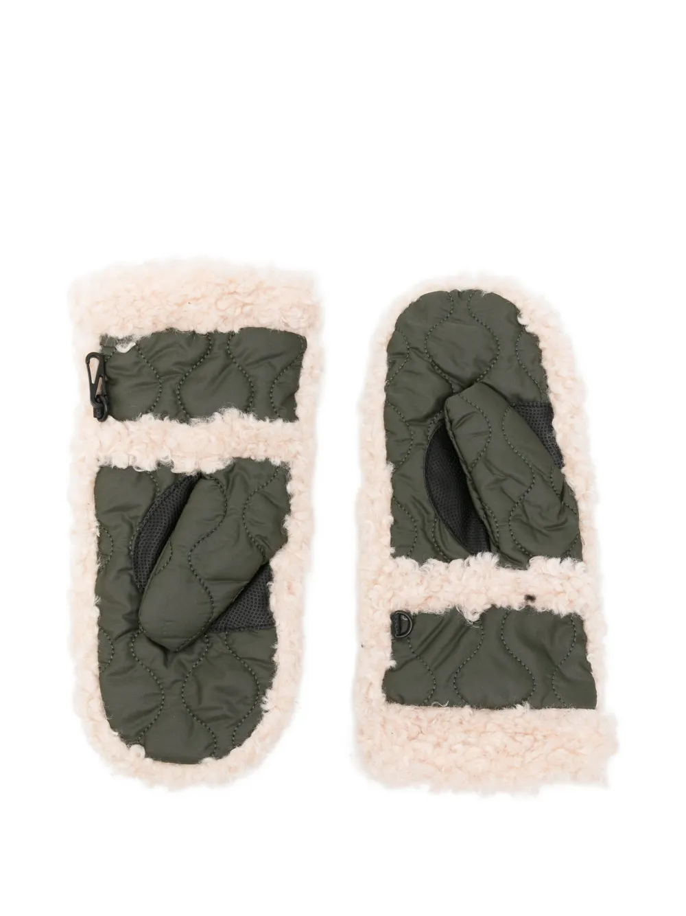 Barbour quilted shearling-trim gloves | Image 2