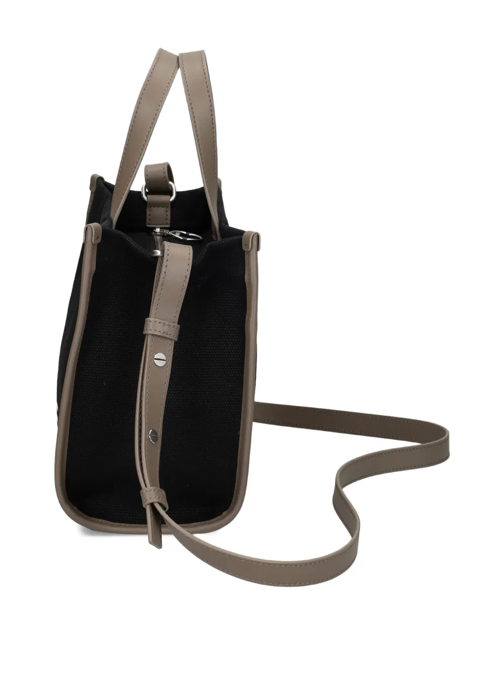 Lacoste Heritage kleine shopper Zwart