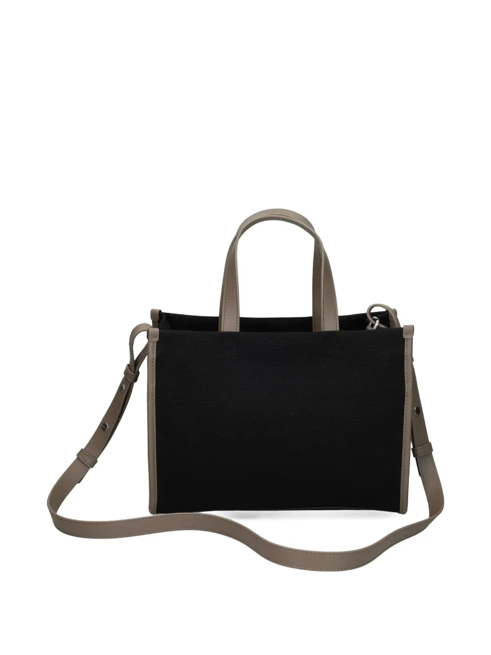 Lacoste Heritage kleine shopper - Zwart