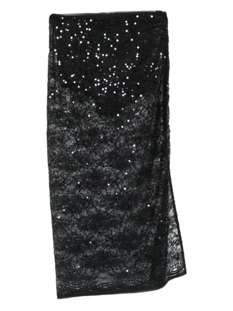 Patrizia Pepe sequin lace skirt