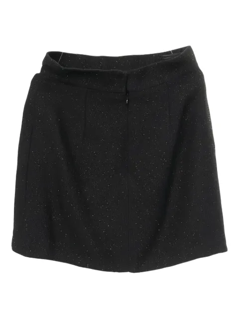 CHANEL Pre-Owned 1986-1988 Coco-mark beaded skirt