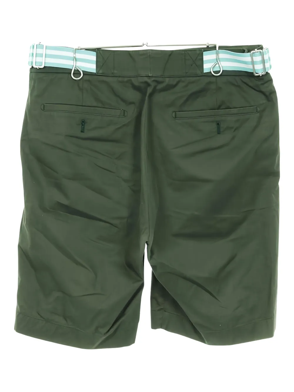 Hermès Pre-Owned 2000s striped-waistband shorts | Image 2