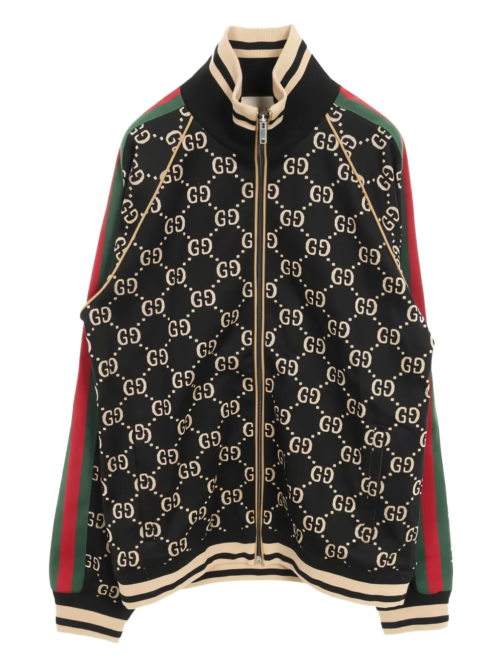 Gucci Pre-Owned veste zippée à motif GG (années 2010) | noir | Image 1