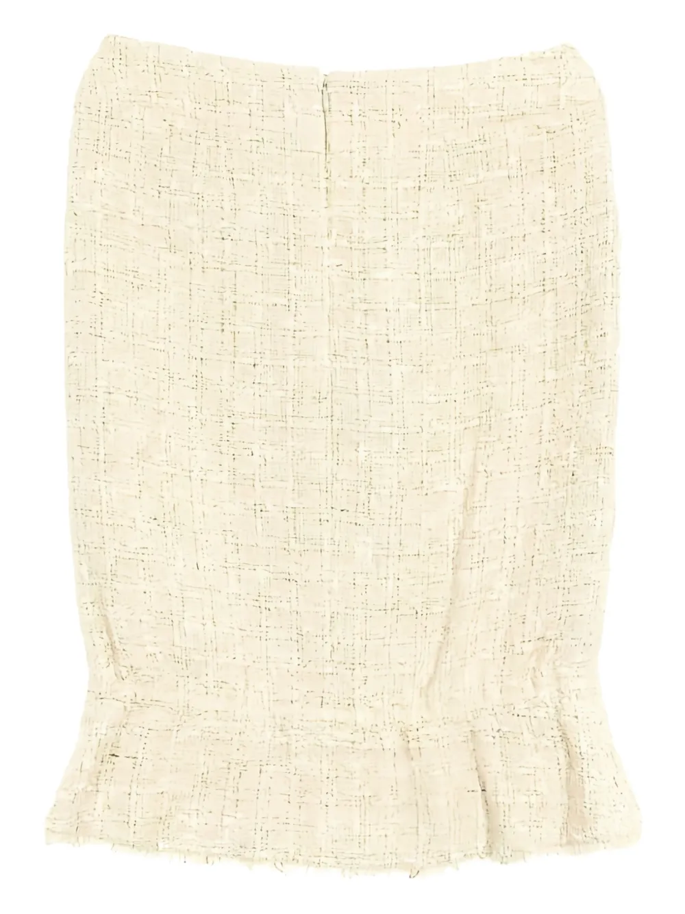 CHANEL Pre-Owned 1986-1988s Coco tweed mini-rok - Roze