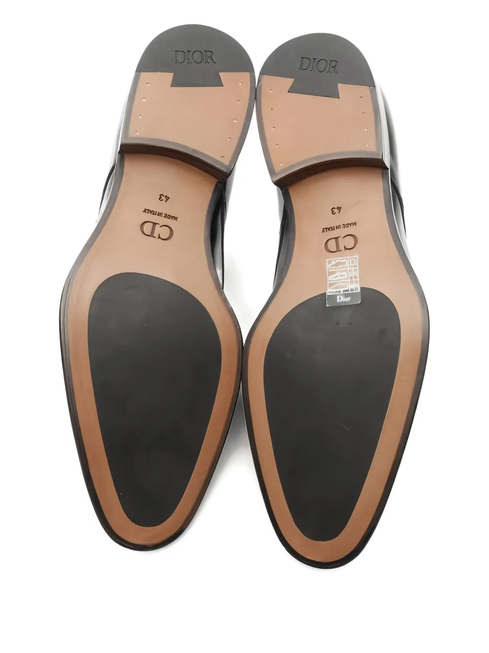 Christian Dior Pre-Owned 2010s leather lace-up loafers | Image 2