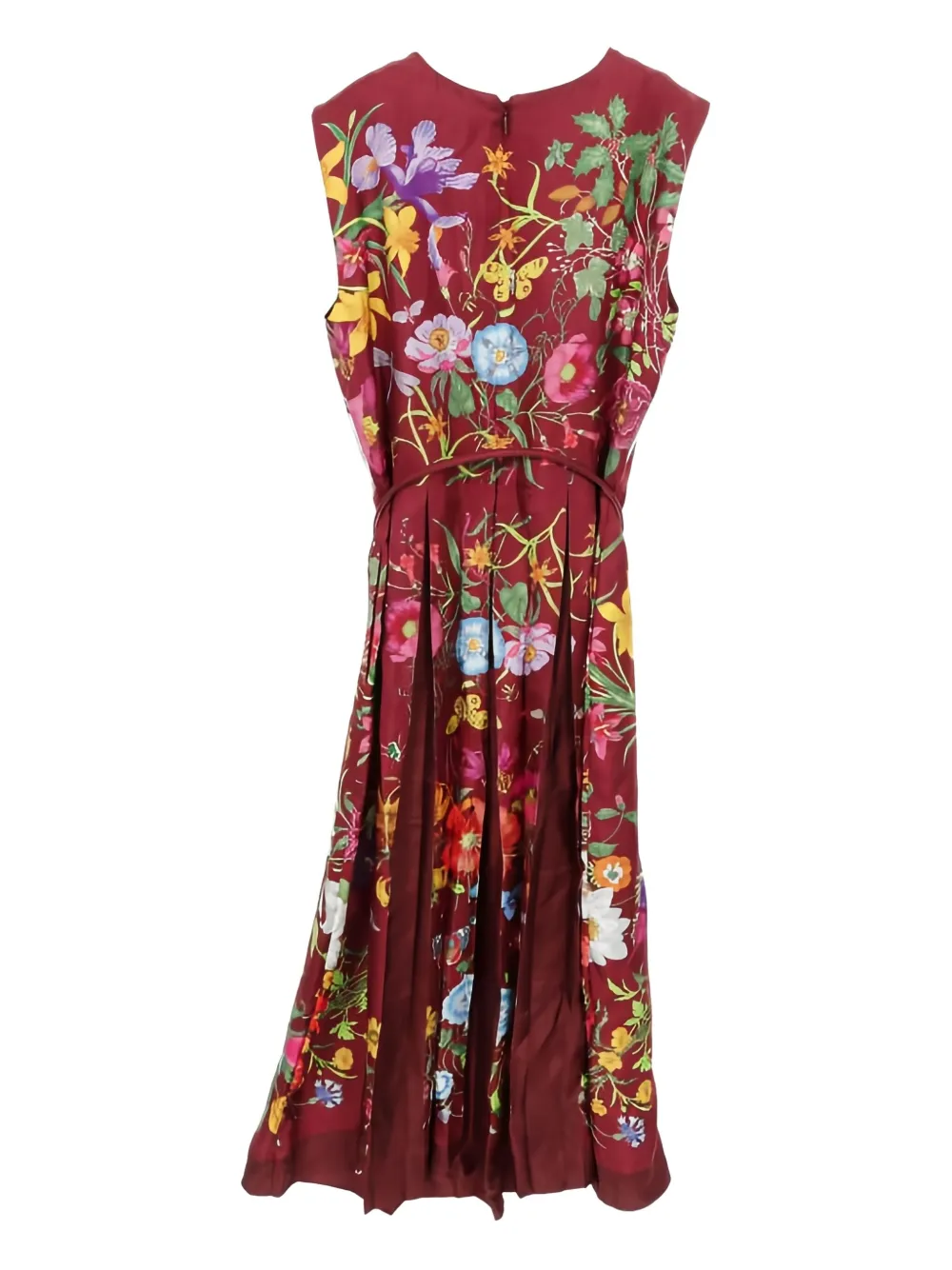Gucci Pre-Owned 2010s midi-jurk met bloemenpatroon - Rood