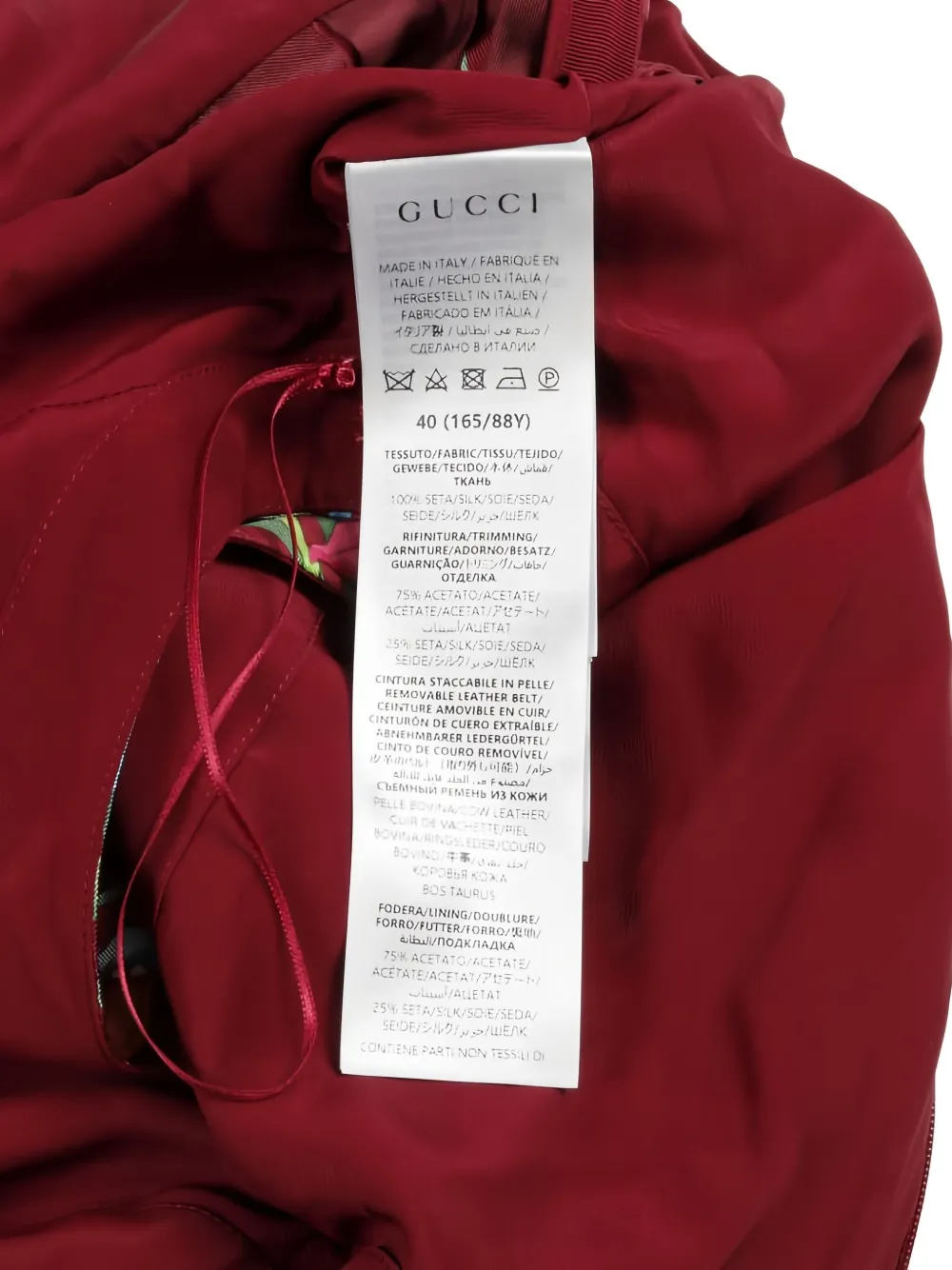 Gucci Pre-Owned 2010s floral-pattern midi dress | Red | Image 1