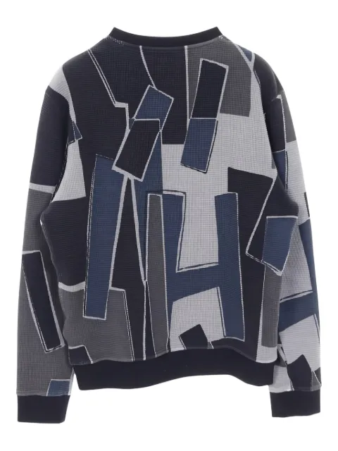 Hermès Pre-Owned sudadera con motivo geométrico 2010