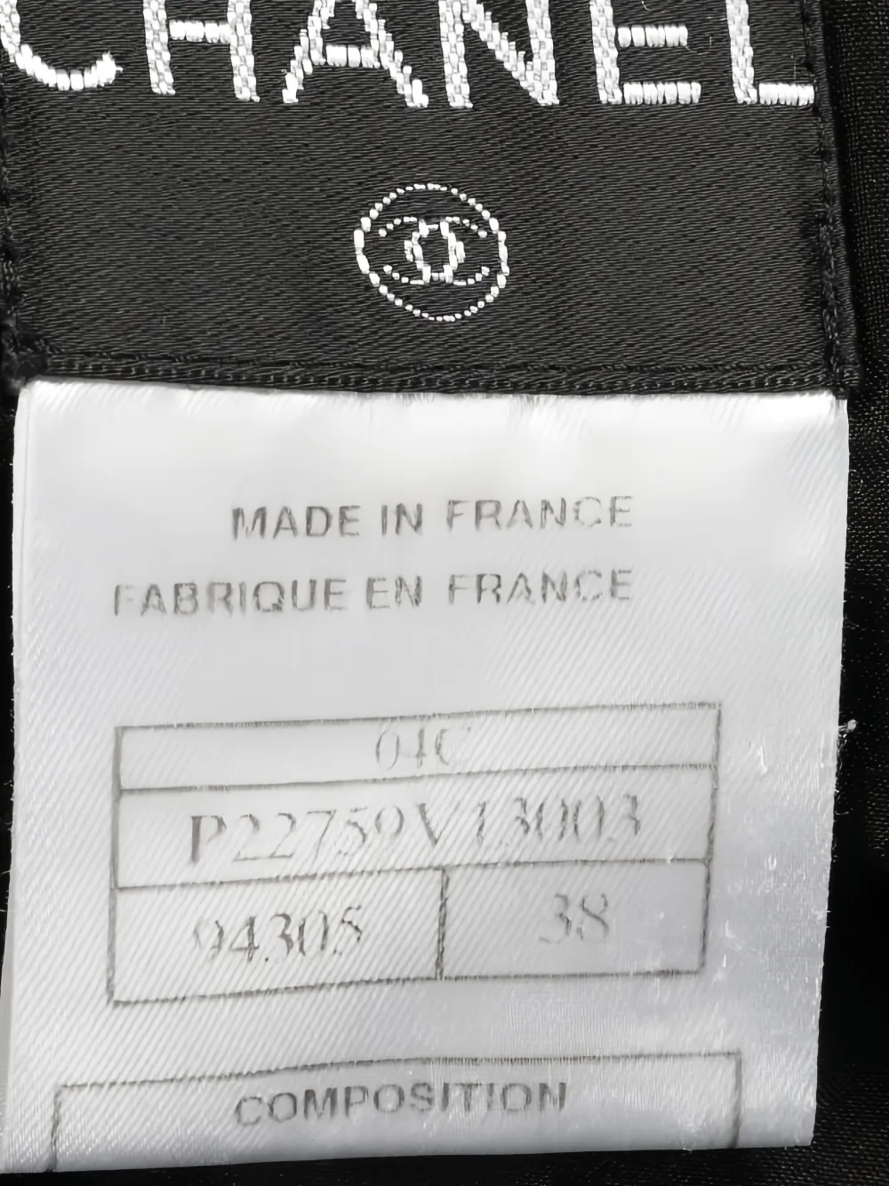 Pre-owned Chanel 1986-1988 Coco Skirt In Black