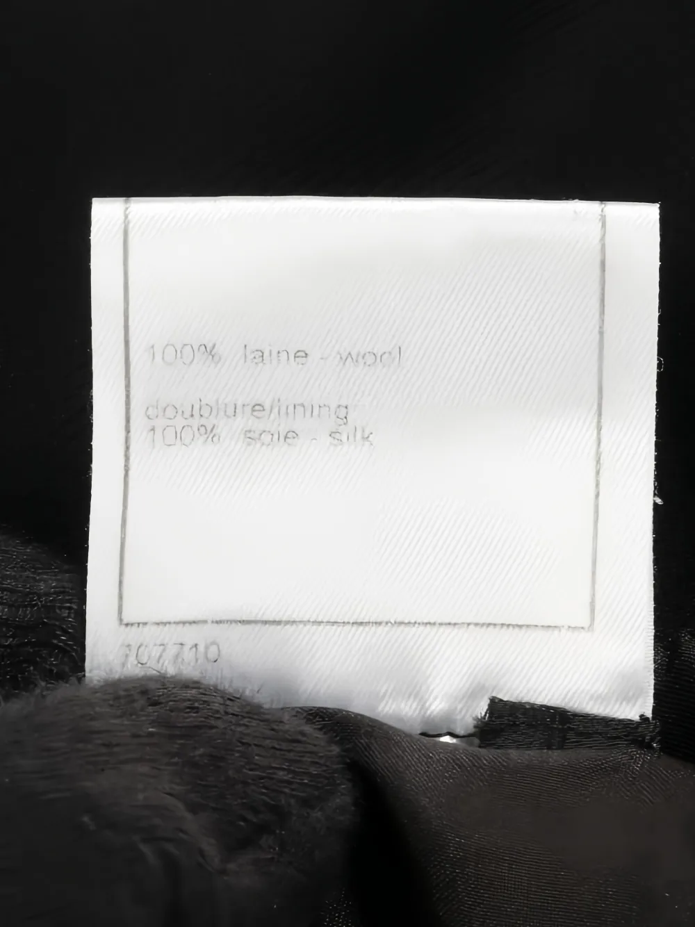 Pre-owned Chanel 1986-1988 Coco Skirt In Black