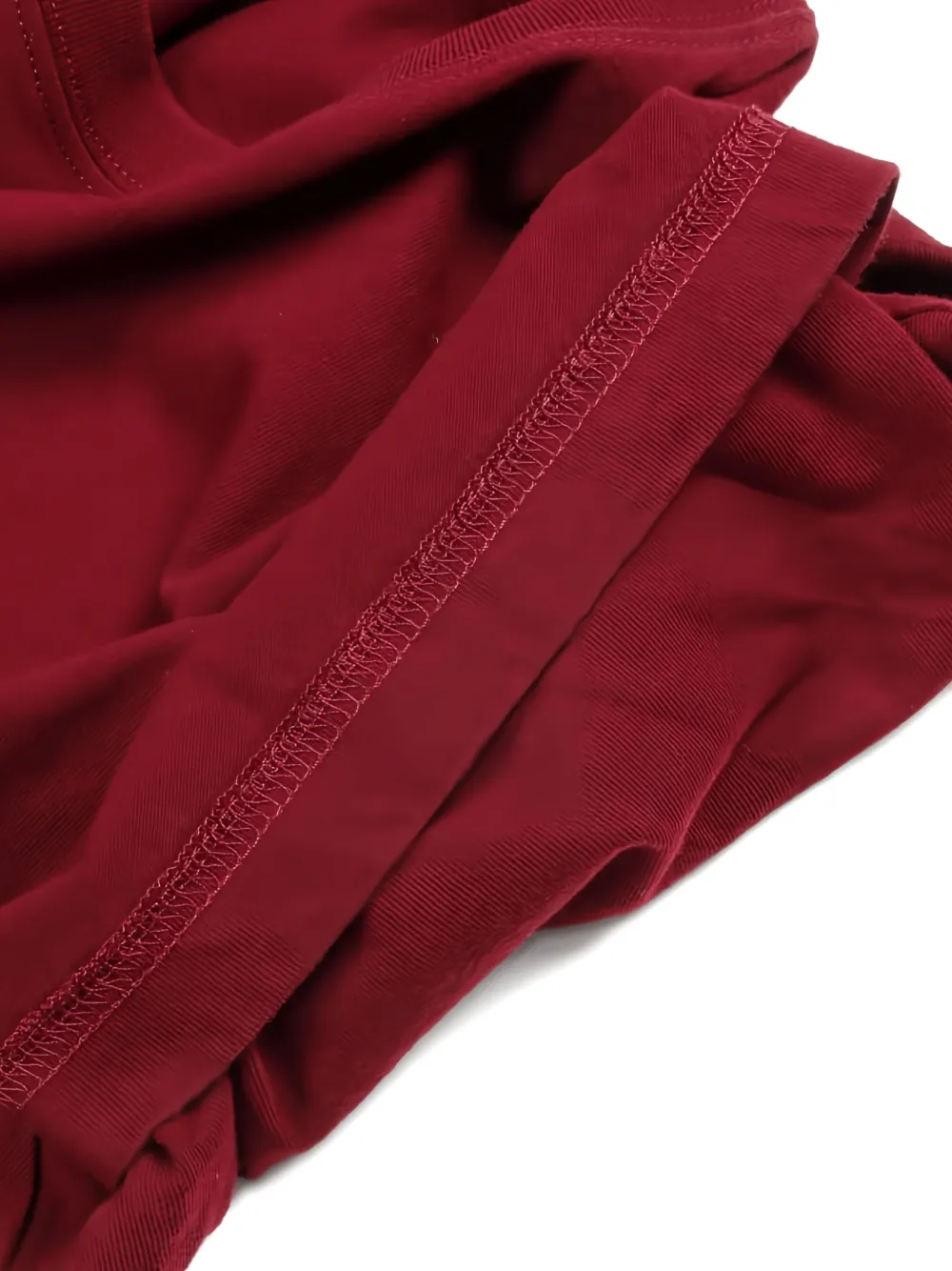Pre-owned Gucci Logo Print Cotton T-shirt In Red