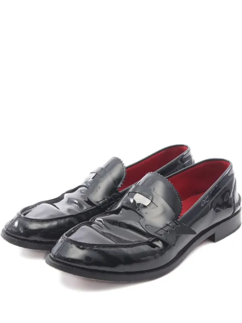 Christian Louboutin Pre-Owned 2000s patent-leather loafers