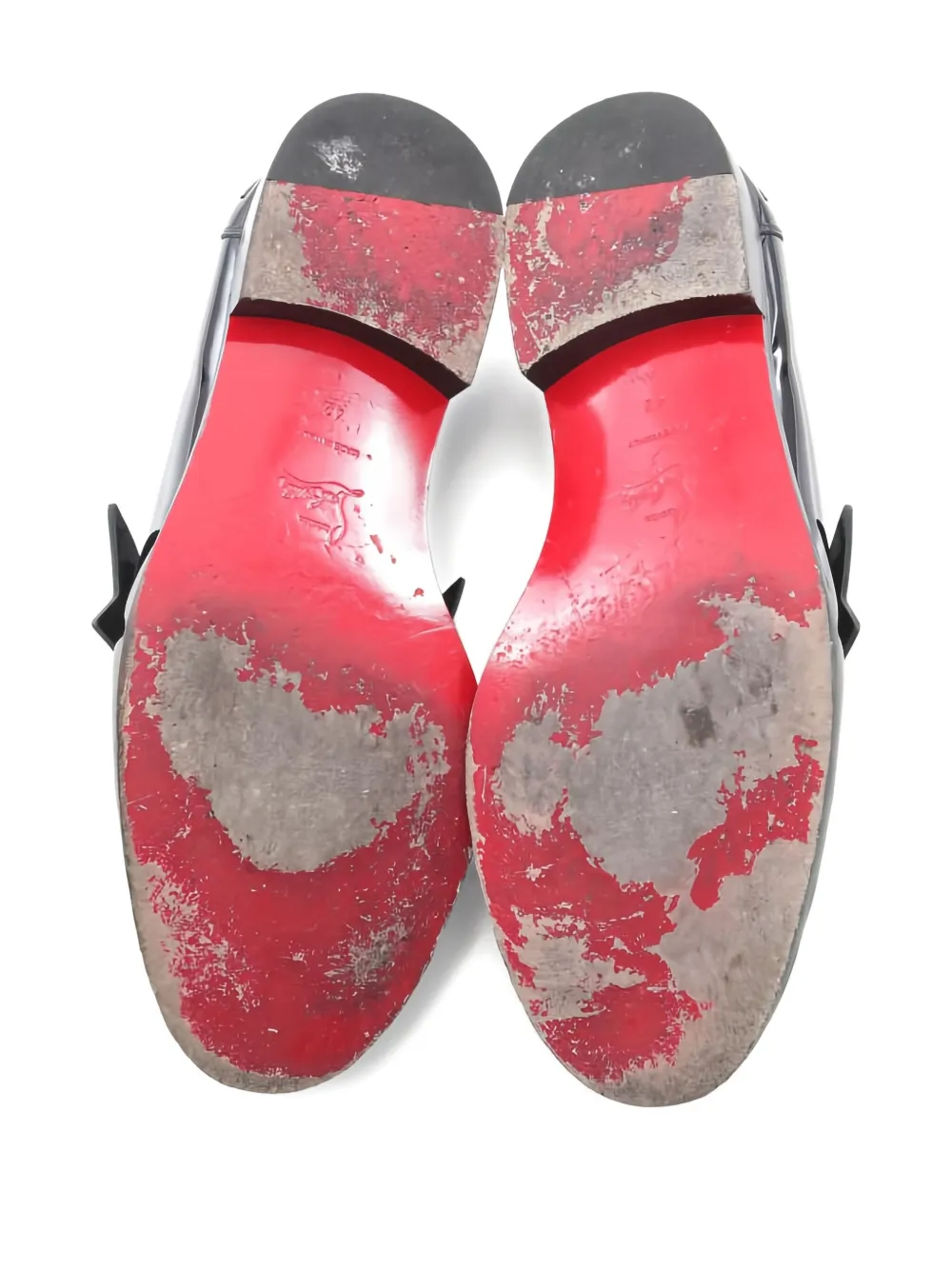 Christian Louboutin Pre-Owned 2000s patent-leather loafers | Image 2