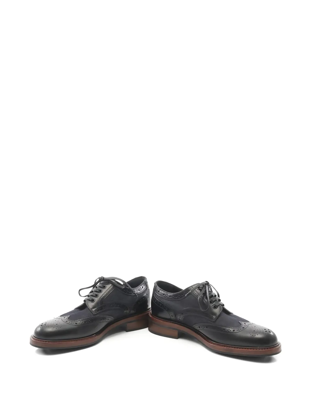 Louis Vuitton Pre-Owned wingtip leather derby shoes | Image 2