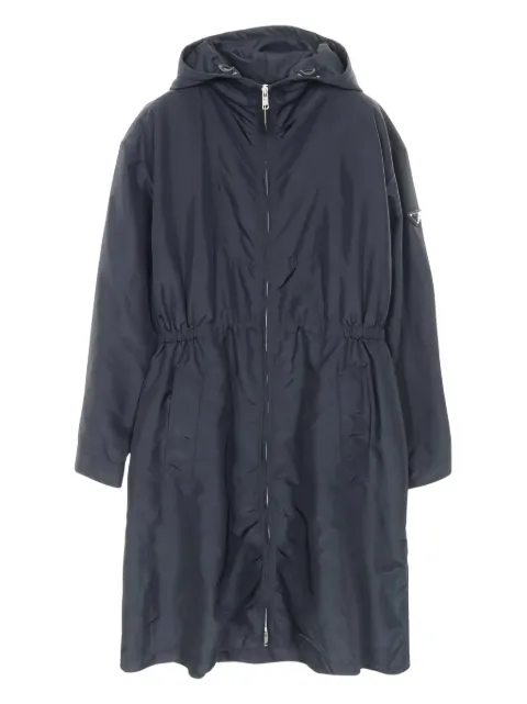 Prada Pre-Owned 2000s Mantel mit Triangel-Logo