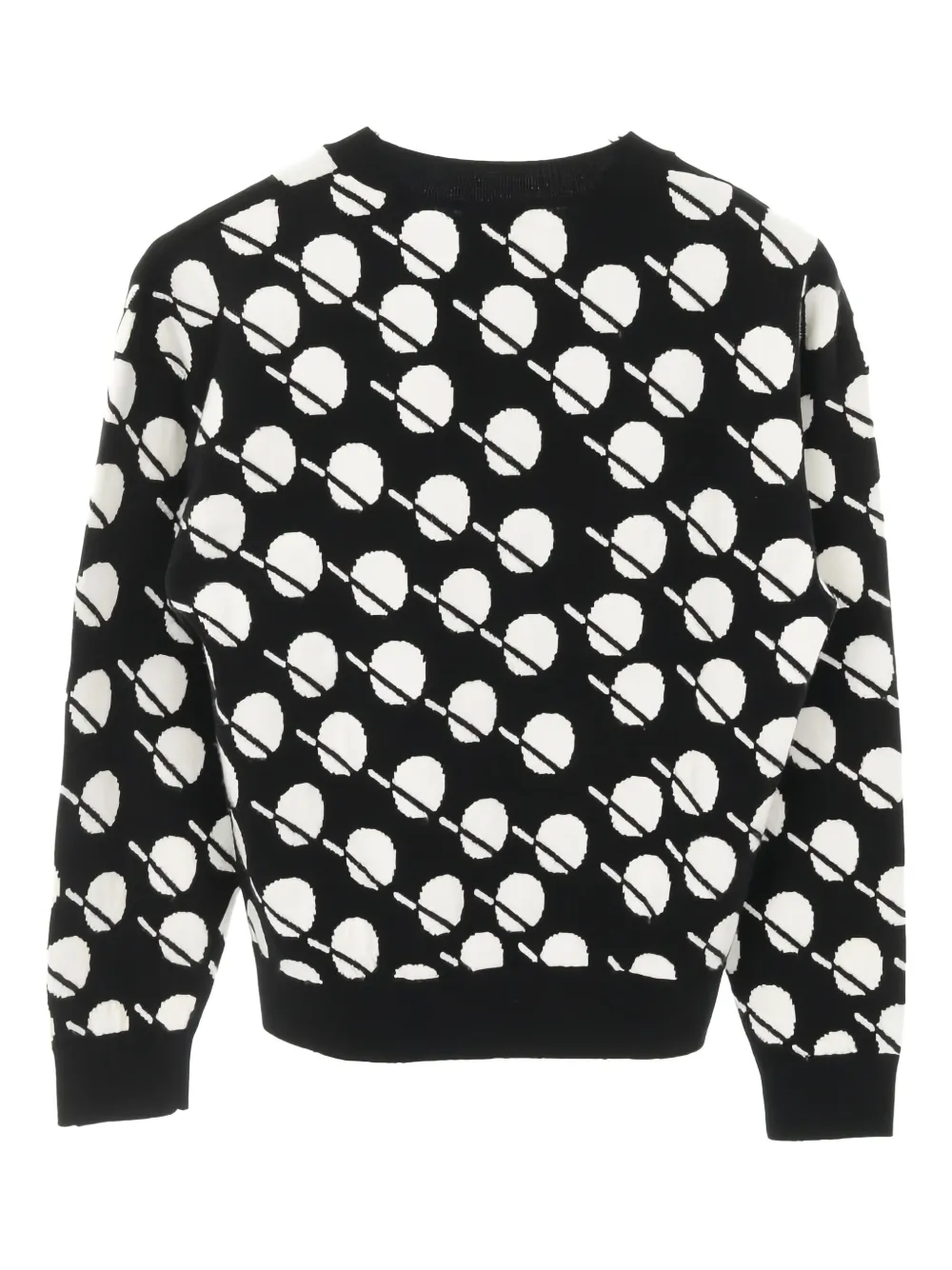 CHANEL Pre-Owned 1986-1988 interlocking CC logo sweater | Image 2