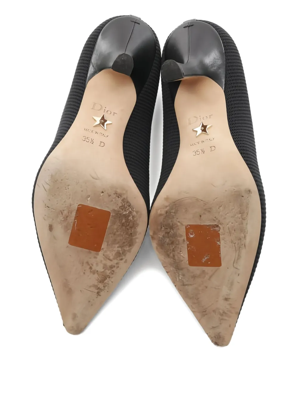 Pre-owned Dior 2010s 90mm J'a Pumps In Black