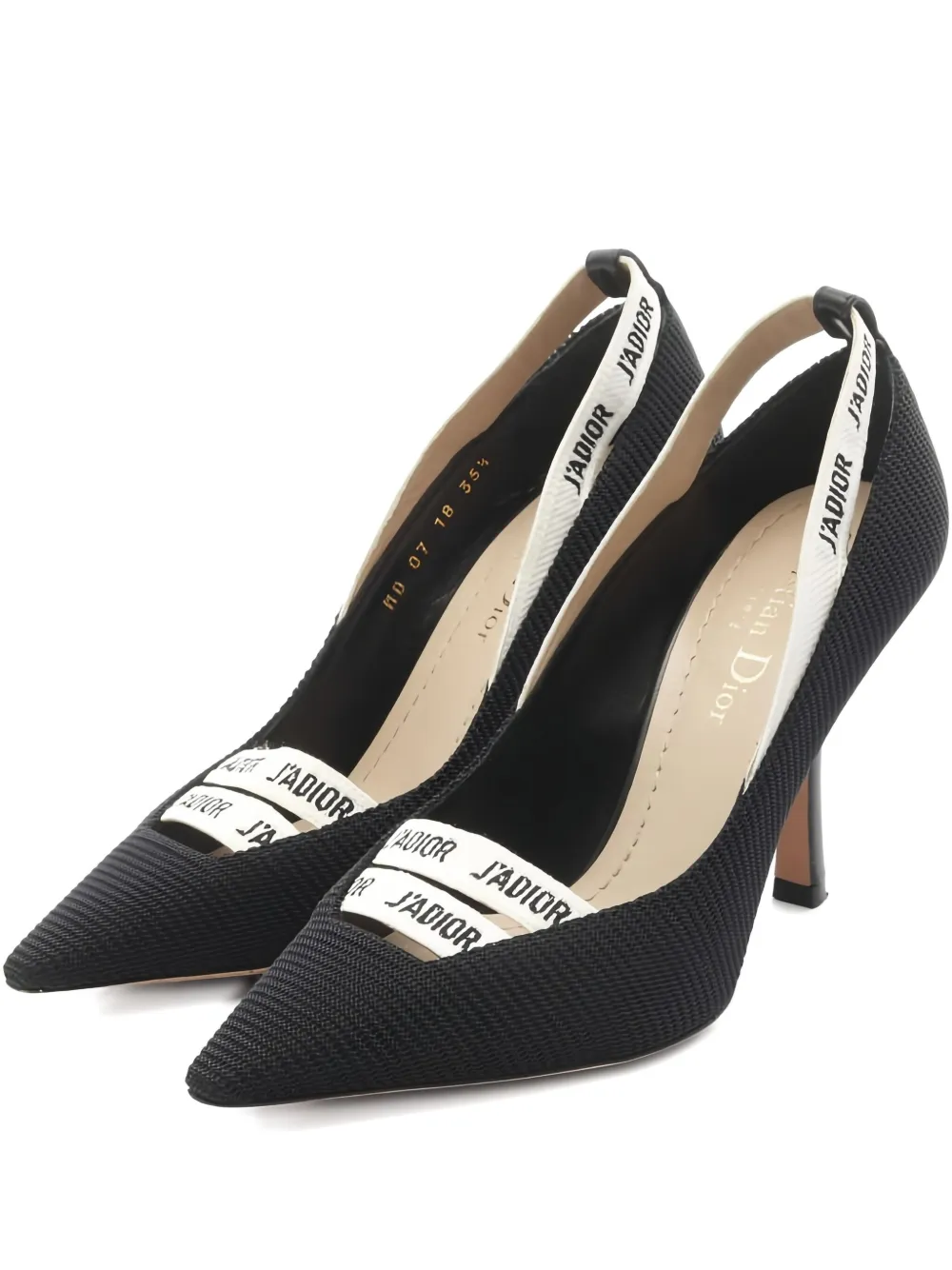 Pre-owned Dior 2010s 90mm J'a Pumps In Black