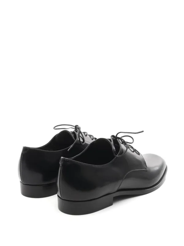 Christian Dior Pre-Owned 2010s Leather Derby Shoes | Black  display picture 1
