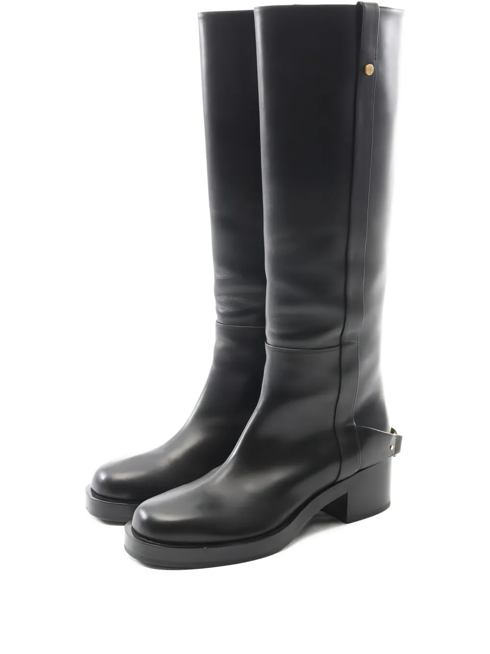 Valentino Garavani Pre-Owned Botas Con Tacón De 50mm 2010 | Negro ...