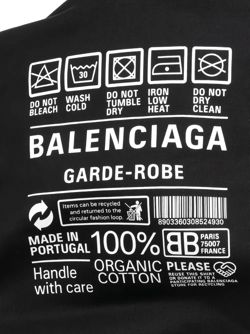 Pre-owned Balenciaga 2020s Cotton Hoodie In Black