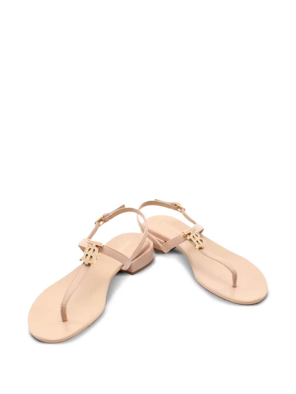 Burberry Pre-Owned 2020s logo-plaque thong sandals | Image 2