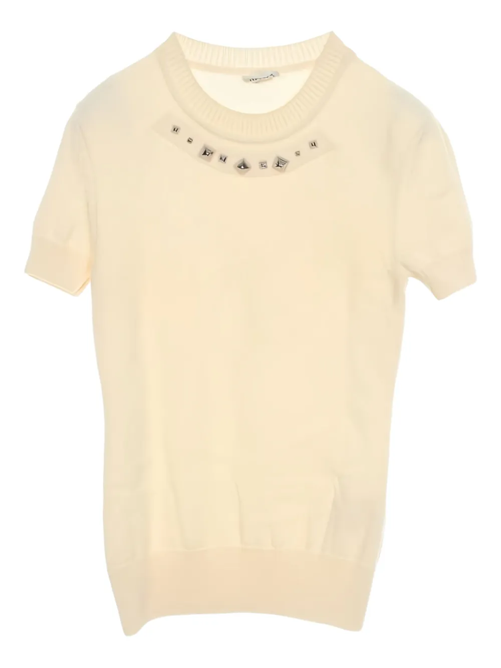 Hermès Pre-Owned 2010s Medor stud-detailing top | Neutrals | Image 1
