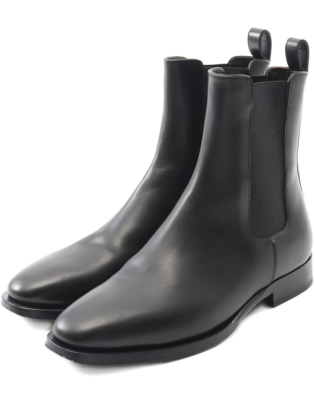 The Row Pre-Owned 2010s elasticated-panel boots - ブラック The Row Pre-Owned 2010s elasticated-panel boots - ブラック