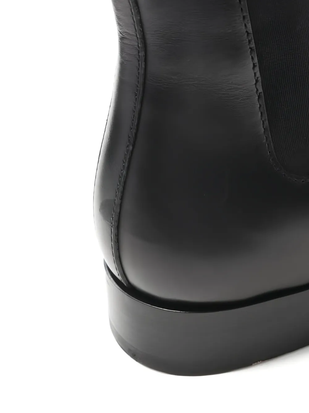 Pre-owned The Row 2010s Elasticated-panel Boots In Black