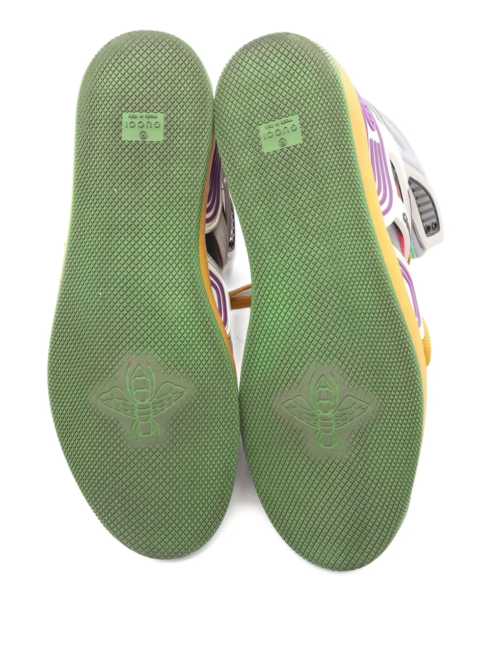 Gucci Pre-Owned 2010s interlocking G high-cut sneakers | Image 2