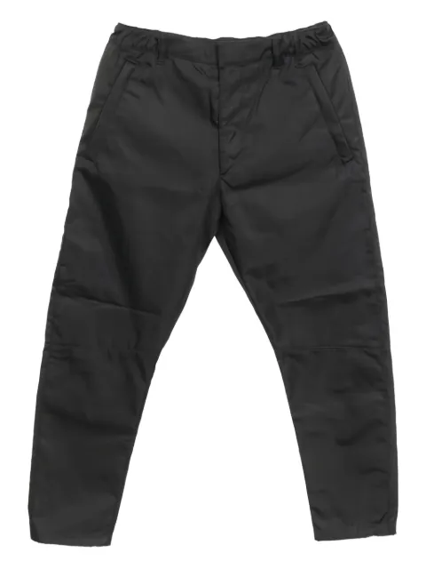 Prada Pre-Owned pantalones con placa del logo 2010