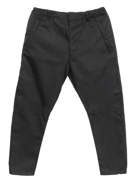 Prada Pre-Owned 2010s logo plaque trousers