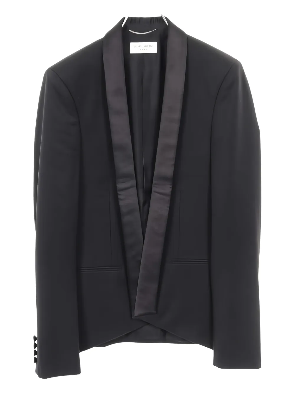 Pre-owned Saint Laurent Tailored Wool Jacket In Black