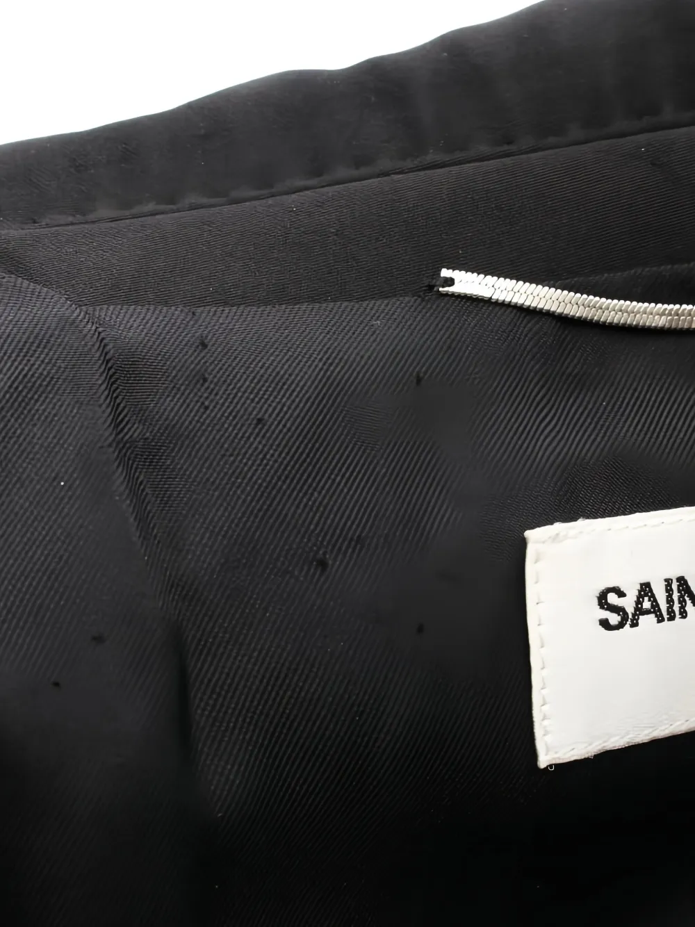Pre-owned Saint Laurent Tailored Wool Jacket In Black