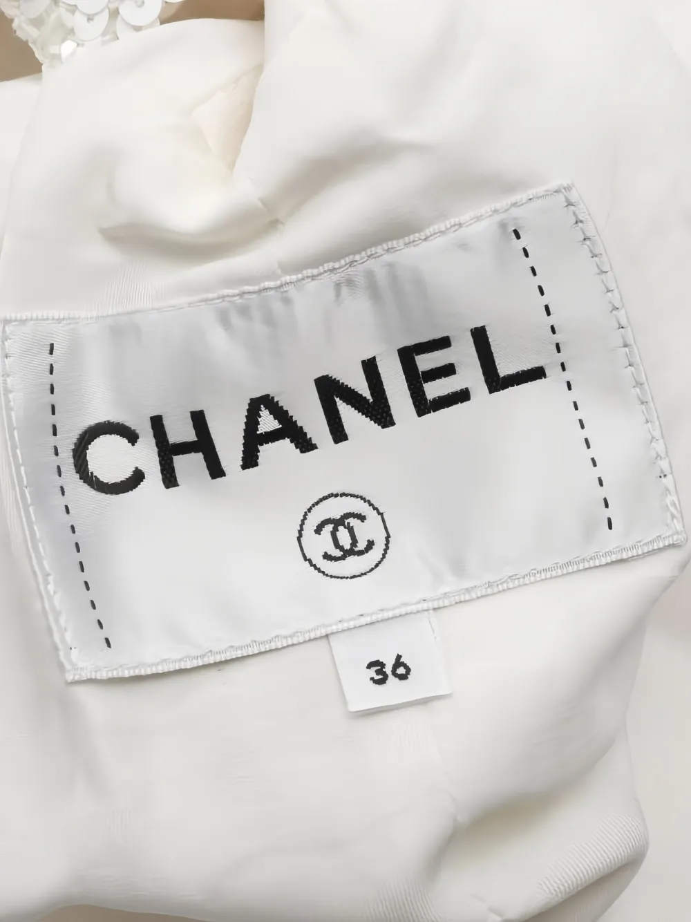 CHANEL Pre-Owned 1986-1988 Cocomark button sequin jacket | Image 2