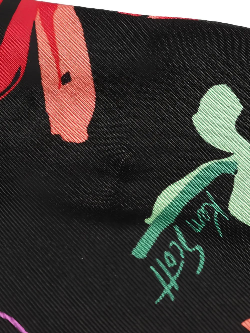 Pre-owned Gucci X Ken Scott Floral Silk Dress In Black