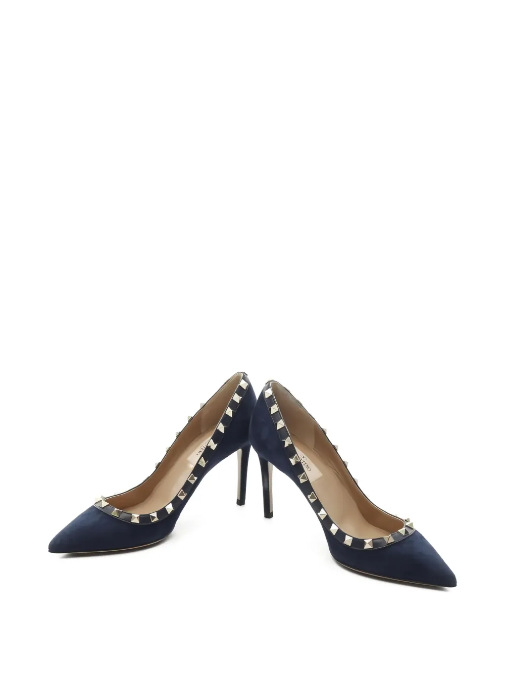 Valentino Garavani Pre-Owned 2020s 80mm suede pumps | Image 2