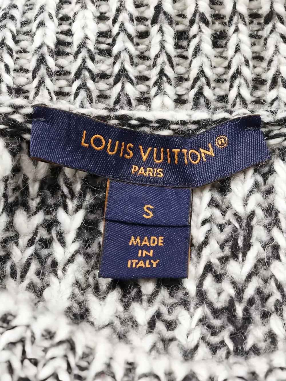 Pre-owned Louis Vuitton 2010s Knit Belted Mini Dress In Black