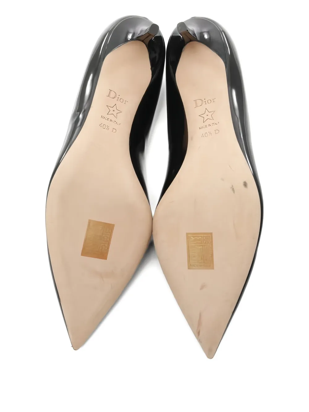Pre-owned Dior 2010s 550mm Leather Pumps In Black