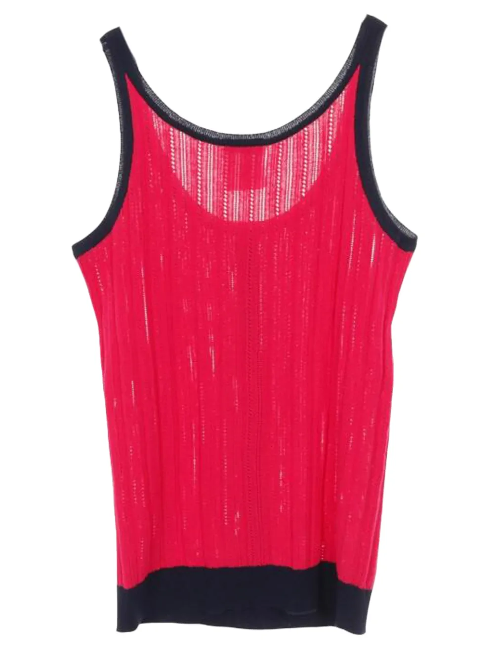 CHANEL Pre-Owned 1986-1988 knit tank top | Image 2