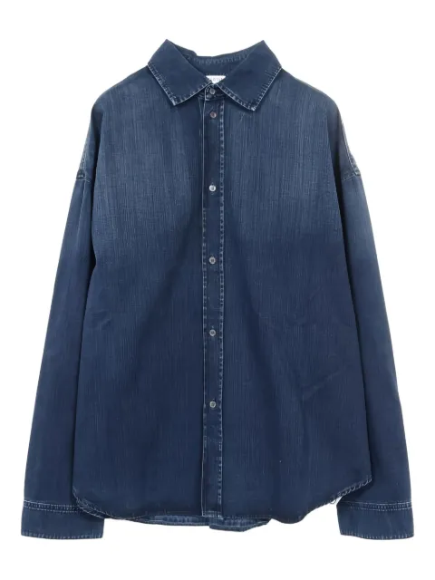 Loewe Pre-Owned camisa de mezclilla con Anagrama 2020
