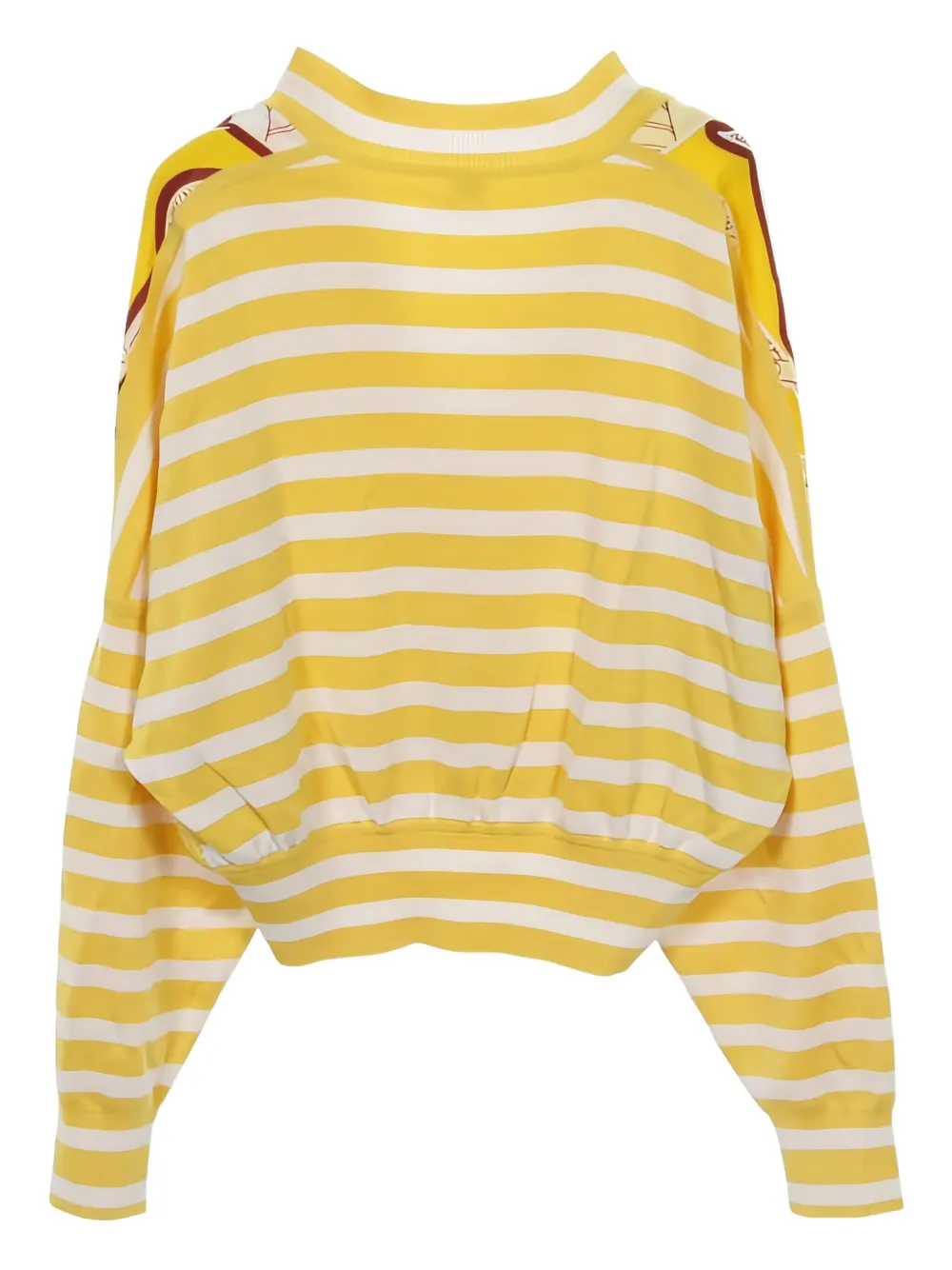 Hermès Pre-Owned 2010s stripes silk cardigan | Image 2