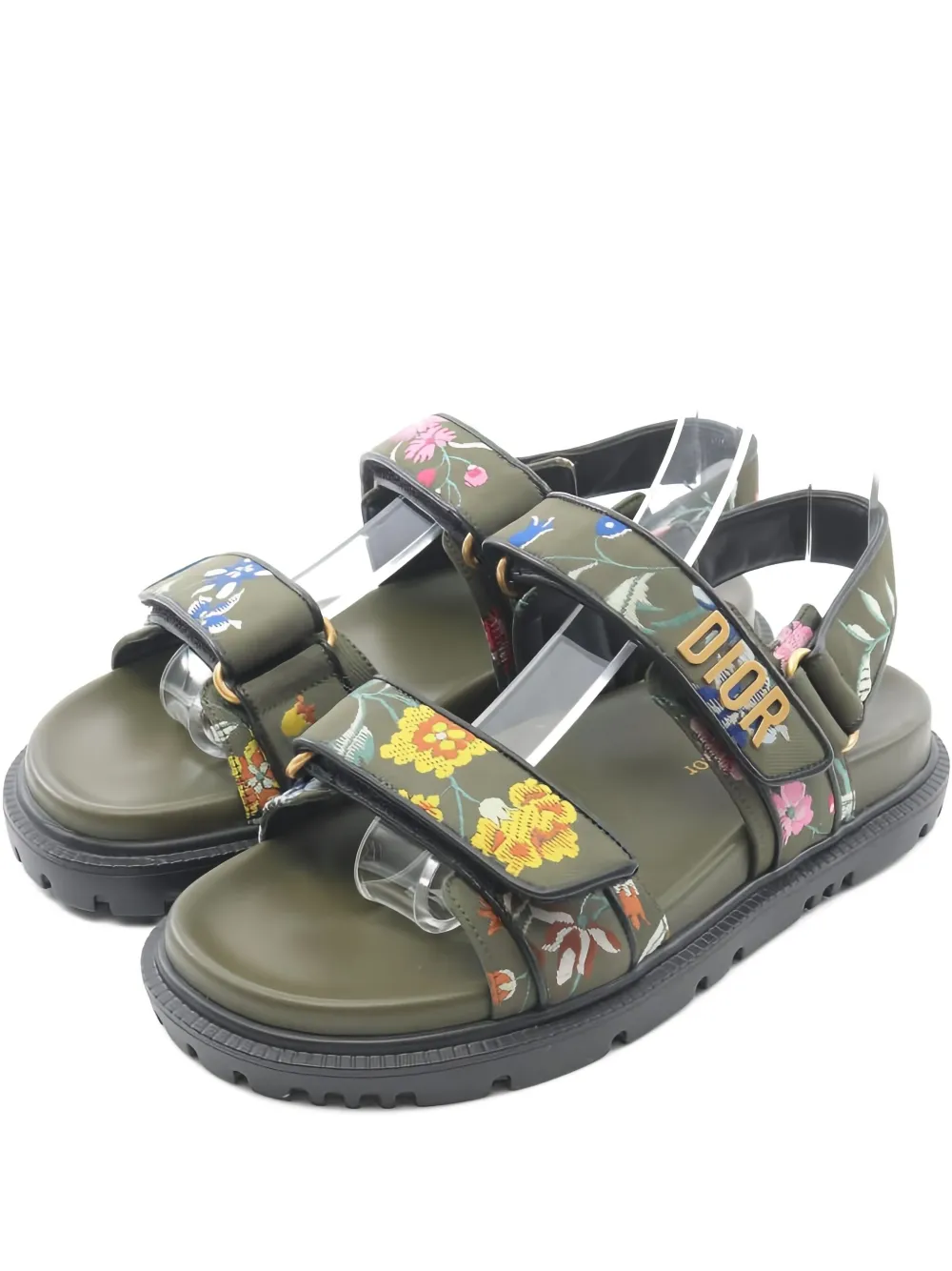 Christian Dior Pre-Owned 2010S Act sandals | Green | Image 1