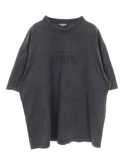 Balenciaga Pre-Owned 2000s Fashion Institute crew-neck T-shirt
