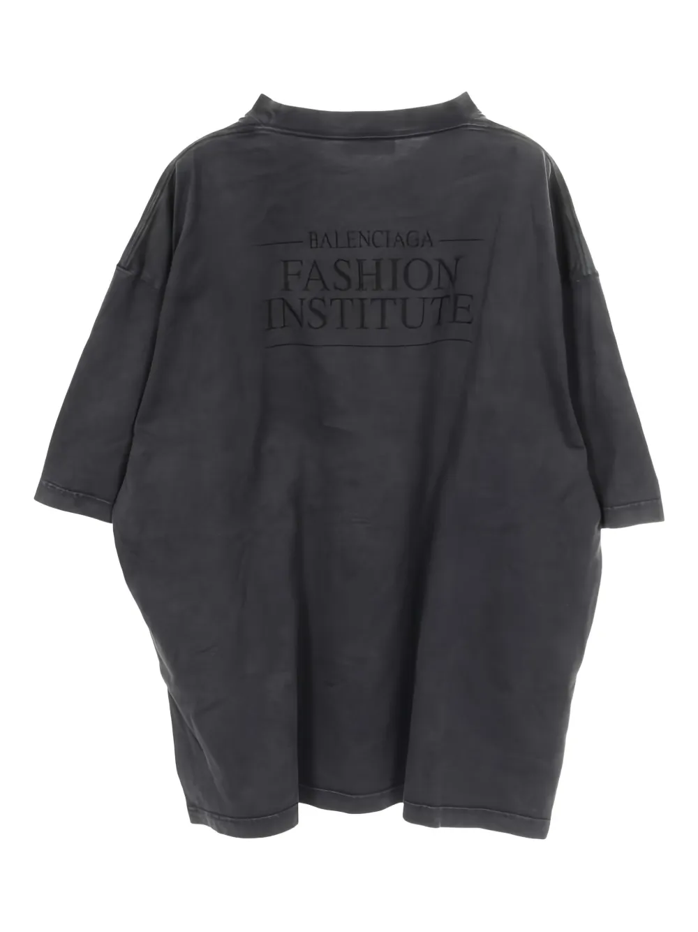 Balenciaga Pre-Owned 2000s Fashion Institute crew-neck T-shirt | Women | Image 2