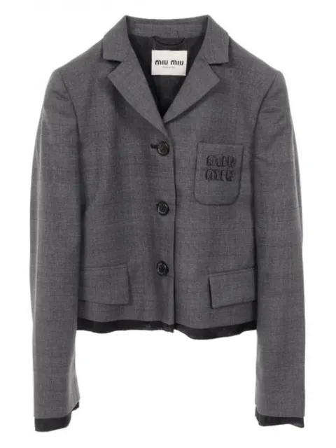 Miu Miu Pre-Owned 2010s Prince of Wales-check jacket