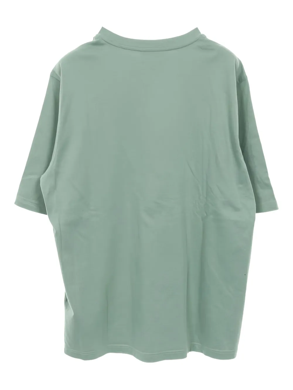 Hermès Pre-Owned 2010s leather-patch T-shirt | Image 2