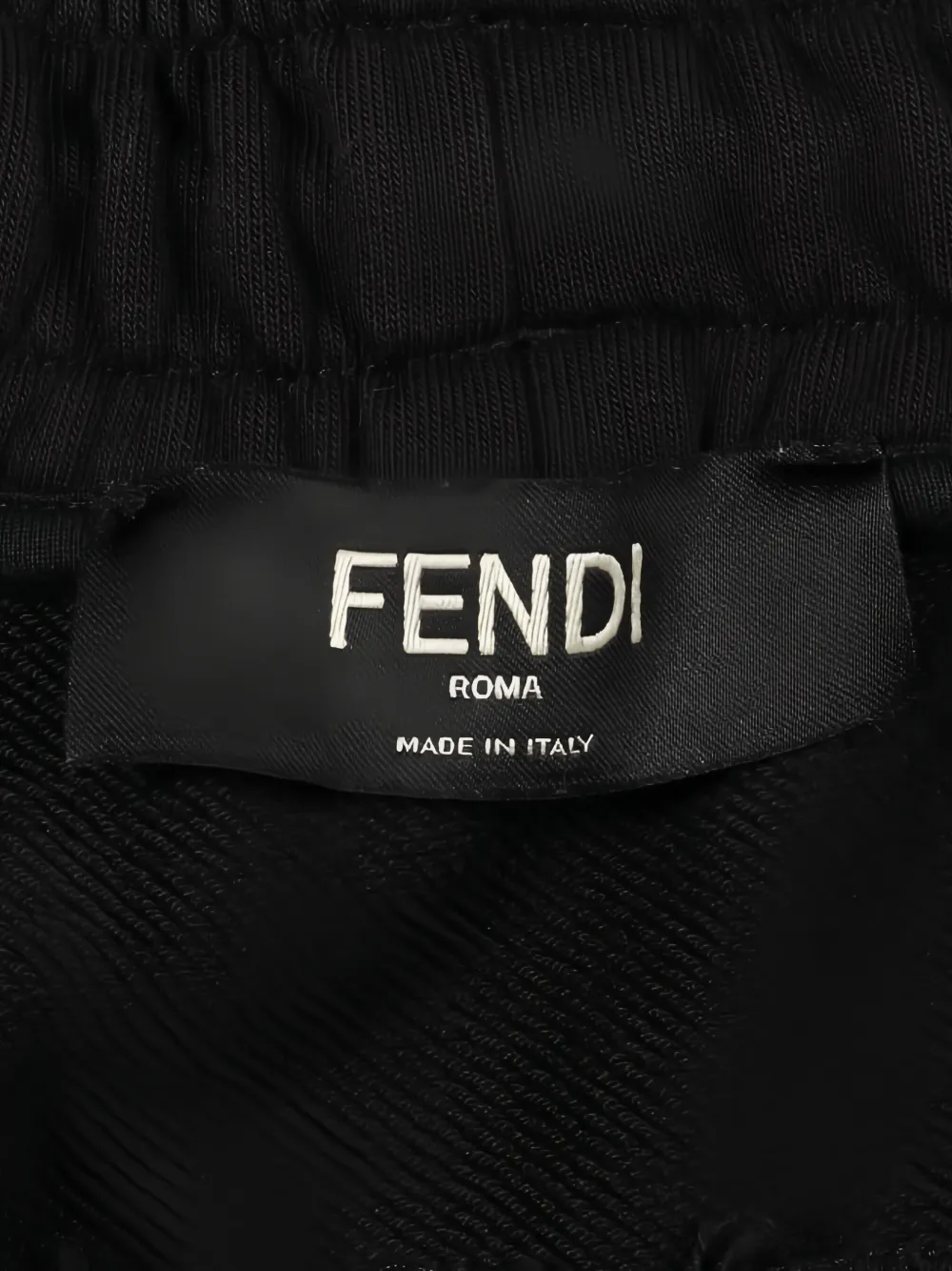 Fendi Pre-Owned 2000s logo-sideline track shorts | Image 2