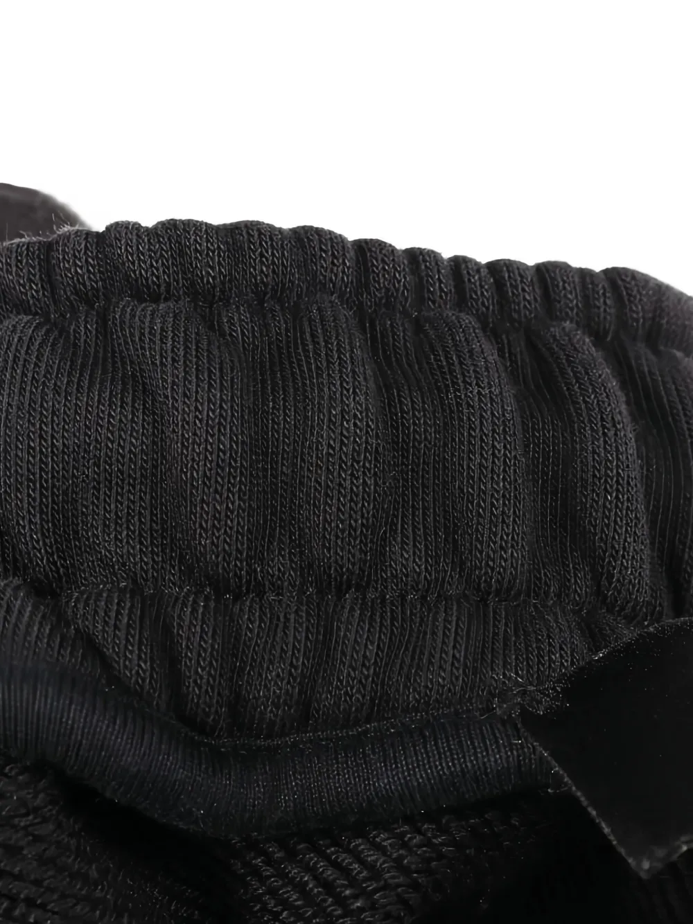 Pre-owned Fendi 2000s Logo-sideline Track Shorts In Black