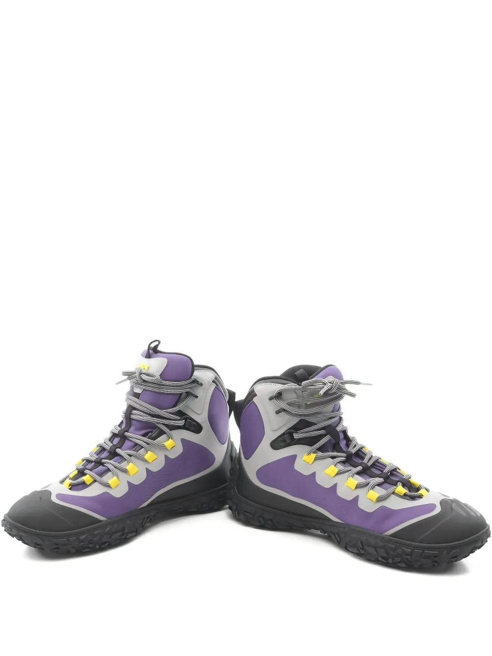 Pre-owned Dior 10s Izon Hiking Boot In Purple